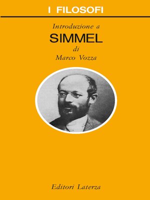 cover image of Introduzione a Simmel